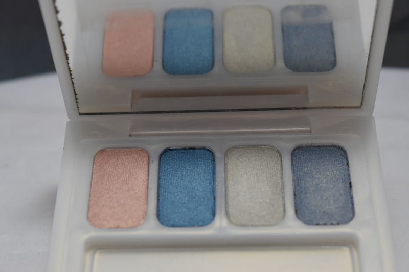 SEVENTEEN 17 COSMETICS CAKE EYESHADOW SUPER IRIDESCENT (PALETTE No 44 -  SPACE) / Συμπαγής Τετραπλή Σκιά Ματιών, Σούπερ Ιριδίζουσα -  (COLLECTION 44) -  Σε Απόχρωση (Σομόν - Σμαραγδί - Γκρι Ανοικτό - Γκρι Μεταλλικό) 8 g.