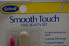 Scholl Smooth Touch, NAIL BEAUTY SET (Cuticle Trimmer + Cuticle Pusher + 3 High Gloss Nail Buffer) / ΣΕΤ ΟΜΟΡΦΙΑΣ ΝΥΧΙΩΝ (ΜΑΝΙΚΙΟΥΡ)  3 ΤΕΜΑΧΙΩΝ (Κόφτης για Πετσάκια + Απωθητής για Πετσάκια + 3 Λιμάκια για Γυάλισμα των Νυχιών).