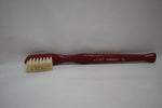 KENT OF LONDON ORIGINAL TOOTHBRUSH (SOFT) STRAIGHT TUFT PURE BRISTLE RED COLOR (VERSION 1978) / ΟΔΟΝΤΟΒΟΥΡΤΣΑ ΜΕ ΙΣΙΕΣ ΚΑΙ ΑΥΘΕΝΤΙΚΕΣ ΤΡΙΧΕΣ (ΜΑΛΑΚΕΣ) ΧΡΩΜΑΤΟΣ  ΚΟΚΚΙΝΟΥ.