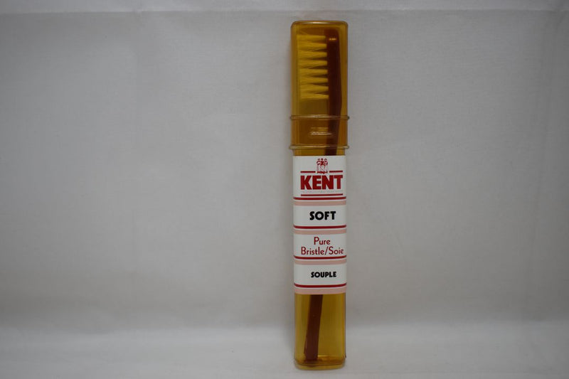 KENT OF LONDON ORIGINAL TOOTHBRUSH (SOFT) STRAIGHT TUFT PURE BRISTLE RED COLOR (VERSION 1978) / ΟΔΟΝΤΟΒΟΥΡΤΣΑ ΜΕ ΙΣΙΕΣ ΚΑΙ ΑΥΘΕΝΤΙΚΕΣ ΤΡΙΧΕΣ (ΜΑΛΑΚΕΣ) ΧΡΩΜΑΤΟΣ  ΚΟΚΚΙΝΟΥ.