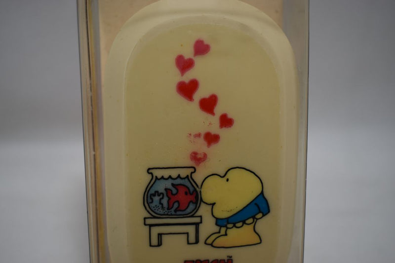 ZiGGY THE LOVER SOAP ... FISH IN A FISH GLASS SENDS LOVE (VERSION 1981) / Σαπούνι ... Ψάρι σε γυάλα νερού στέλνει αγάπη 85g 3 OZ.