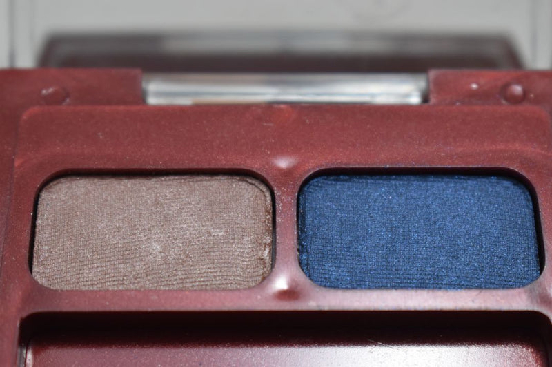 SEVENTEEN 17 COSMETICS CAKE EYE SHADOW DUO (No 4 BEIGE ROSE - IRIDISCENT BLUE) / Συμπαγής Διπλή Σκιά Ματιών -  (COLLECTION 4) -  Σε Απόχρωση (Μπεζ Ροζ - Ιριδίζον Μπλε) 4 g.