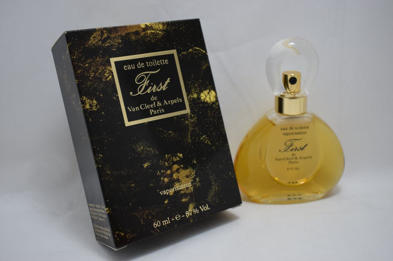 VAN CLEEF & ARPELS FIRST (VERSION 1976) ORIGINAL POUR FEMME / FOR WOMEN EAU DE TOILETTE VAPORISATEUR (NATURAL SPRAY) 60 ml 2 FL.OZ.