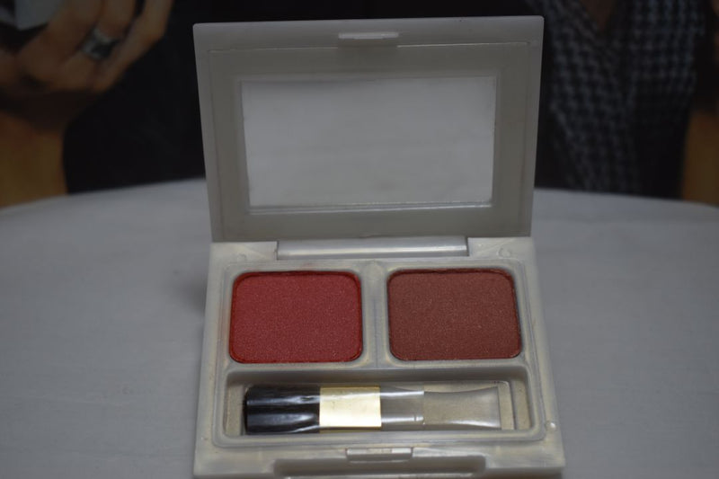 SEVENTEEN 17 COSMETICS BEAUTY COLOR / BLUSHER / FARD A JOUES / SUPER IRIDESCENT 2 COLOR SET (No 26 MANDARIN - CINNAMON) / Διπλό ρουζ, Σούπερ Ιριδίζον -  (COLLECTION 26) -  Σε Απόχρωση (Κοραλλί - Κανελλί) 8 g.