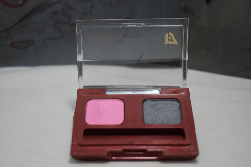 SEVENTEEN 17 COSMETICS CAKE EYE SHADOW DUO (SET No 40 GRANITE) / Συμπαγής Διπλή Σκιά Ματιών -  (COLLECTION 40) -  Σε Απόχρωση (Ροζ Έντονο - Γρανίτης) 4 g.