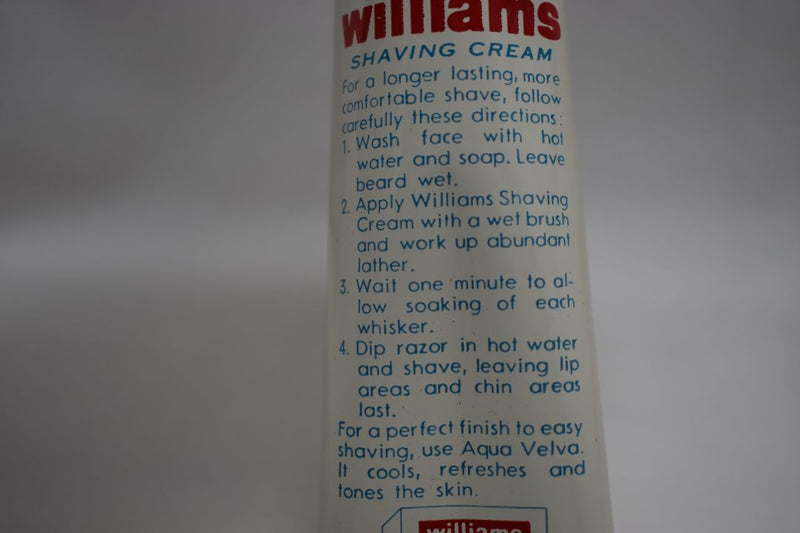 Williams SHAVING CREAM WITH LANOLIN (VERSION 1978) / Κρέμα ξυρίσματος με Λανολίνη 60 gr 2.1 OZ.