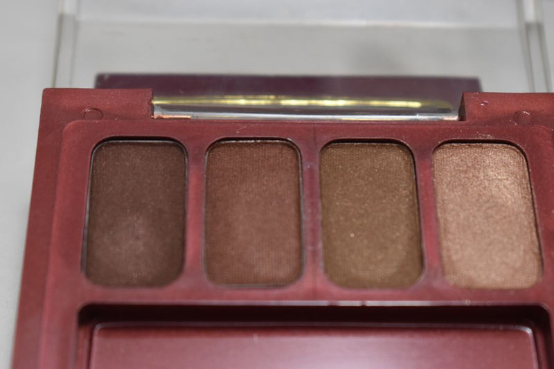 SEVENTEEN 17 COSMETICS CAKE EYE SHADOW 4 COLOUR SET   (PALETTES No 5 - SATIN BROWNS) / Συμπαγής Τετραπλή Σκιά Ματιών -  (COLLECTION 5) -  Σε Απόχρωση (Καφέ Σκούρο - Κεραμιδί - Καφέ Ολέ  - Καφέ της Ώχρας) 8 g.