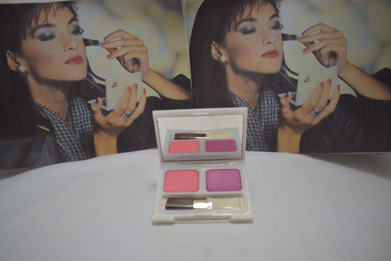 SEVENTEEN 17 COSMETICS BEAUTY COLOR / BLUSHER / FARD A JOUES / SUPER IRIDESCENT 2 COLOR SET (No 23 GINGER - LILAC) / Διπλό ρουζ, Σούπερ Ιριδίζον -  (COLLECTION 23) -  Σε Απόχρωση (Κοραλλί - Φούξια) 8 g.
