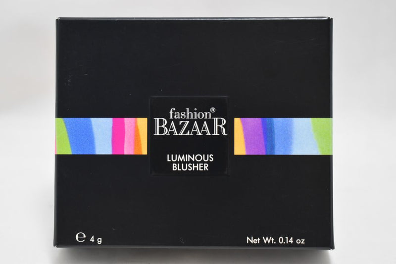 FASHION BAZAAR LUMINOUS BLUSHER / FARD A JOUES / Φωτεινό ΡΟΥΖ σε Απόχρωση (PALE PEACH - Απαλό Ροδακινί) 4 g.