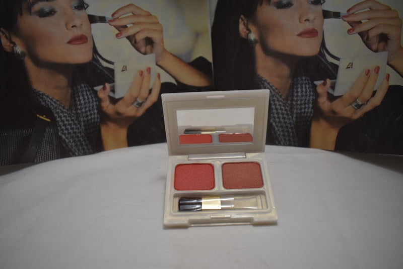SEVENTEEN 17 COSMETICS BEAUTY COLOR / BLUSHER / FARD A JOUES / SUPER IRIDESCENT 2 COLOR SET (No 26 MANDARIN - CINNAMON) / Διπλό ρουζ, Σούπερ Ιριδίζον -  (COLLECTION 26) -  Σε Απόχρωση (Κοραλλί - Κανελλί) 8 g.