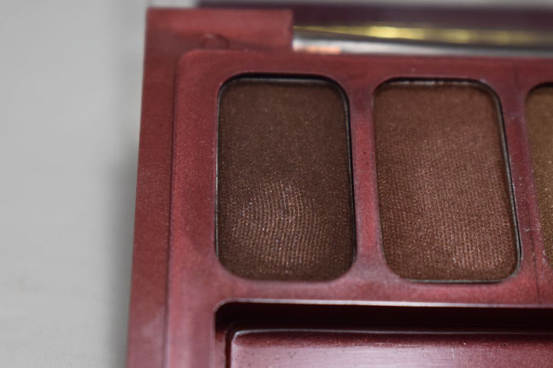 SEVENTEEN 17 COSMETICS CAKE EYE SHADOW 4 COLOUR SET   (PALETTES No 5 - SATIN BROWNS) / Συμπαγής Τετραπλή Σκιά Ματιών -  (COLLECTION 5) -  Σε Απόχρωση (Καφέ Σκούρο - Κεραμιδί - Καφέ Ολέ  - Καφέ της Ώχρας) 8 g.