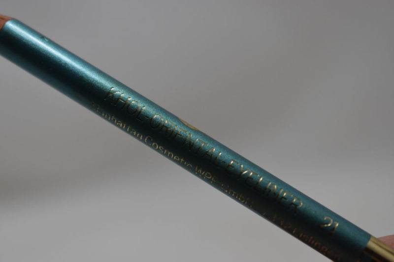 MANHATTAN COSMETICS KHOL - ORIENTAL - EYE LINER (PENCIL) / Μολύβι Ματιών Καζάλ σε Απόχρωση (Νο 21 - Τυρκουάζ).