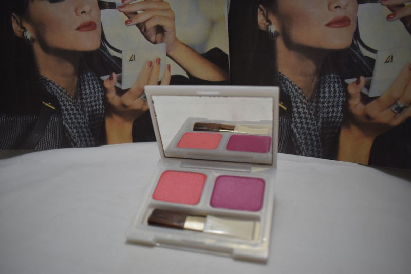 SEVENTEEN 17 COSMETICS BEAUTY COLOR / BLUSHER / FARD A JOUES / SUPER IRIDESCENT 2 COLOR SET (No 23 GINGER - LILAC) / Διπλό ρουζ, Σούπερ Ιριδίζον -  (COLLECTION 23) -  Σε Απόχρωση (Κοραλλί - Φούξια) 8 g.