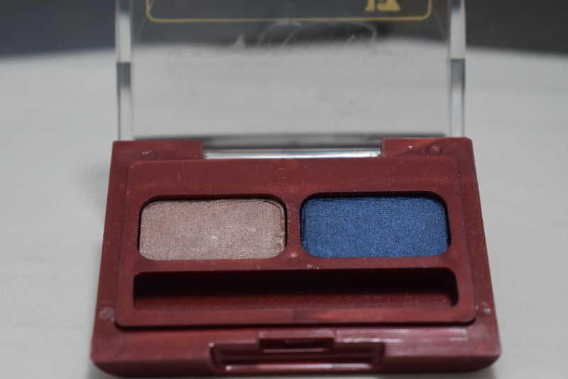 SEVENTEEN 17 COSMETICS CAKE EYE SHADOW DUO (No 4 BEIGE ROSE - IRIDISCENT BLUE) / Συμπαγής Διπλή Σκιά Ματιών -  (COLLECTION 4) -  Σε Απόχρωση (Μπεζ Ροζ - Ιριδίζον Μπλε) 4 g.