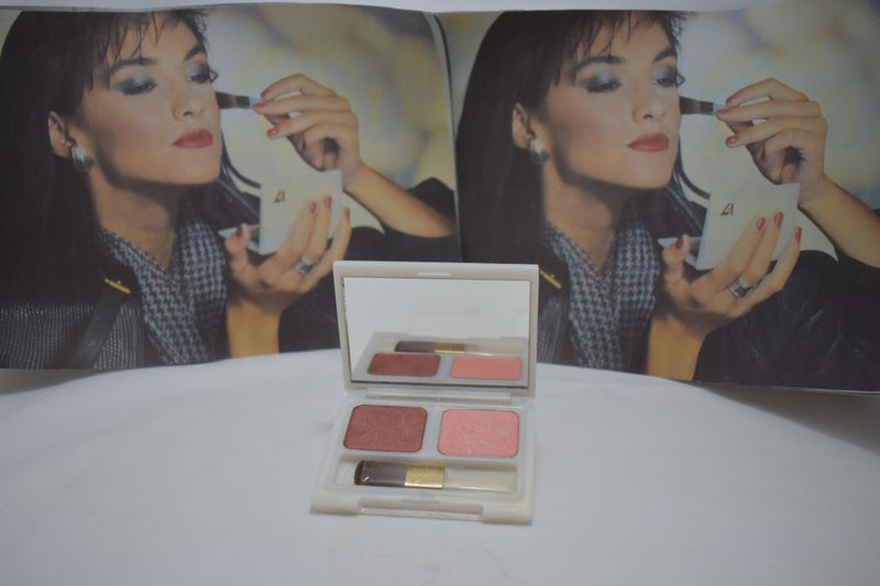 SEVENTEEN 17 COSMETICS BEAUTY COLOR / BLUSHER / FARD A JOUES / SUPER IRIDESCENT 2 COLOR SET (No 37 RUSSET - MARIGOLD) / Διπλό ρουζ, Σούπερ Ιριδίζον -  (COLLECTION 37) -  Σε Απόχρωση (Καφέ Χρυσαφί Κοκκινοκαφέ - Ροζ Σομόν) 8 g.