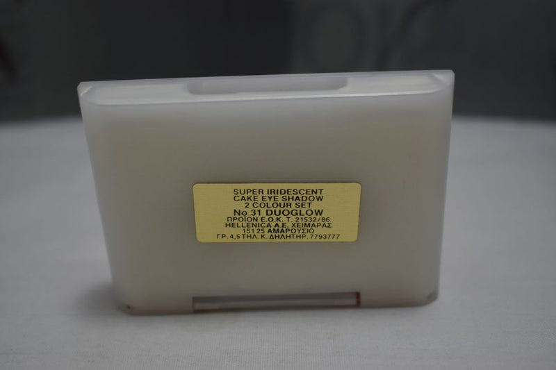 SEVENTEEN 17 COSMETICS CAKE EYESHADOW SUPER IRIDESCENT (No 31 - DUOGLOW) / Συμπαγής Διπλή Σκιά Ματιών, Σούπερ Ιριδίζουσα -  (COLLECTION 31) -  Σε Απόχρωση (Κοραλλί - Σμαραγδί) 4.5 g.