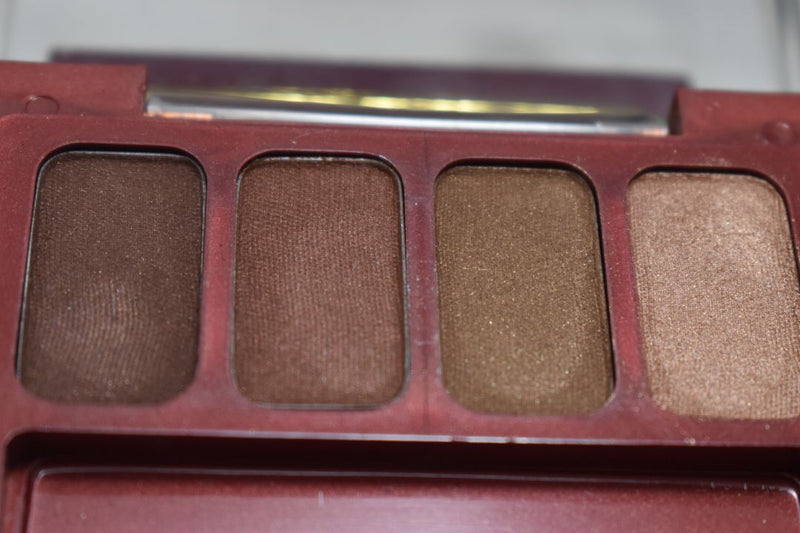 SEVENTEEN 17 COSMETICS CAKE EYE SHADOW 4 COLOUR SET   (PALETTES No 5 - SATIN BROWNS) / Συμπαγής Τετραπλή Σκιά Ματιών -  (COLLECTION 5) -  Σε Απόχρωση (Καφέ Σκούρο - Κεραμιδί - Καφέ Ολέ  - Καφέ της Ώχρας) 8 g.