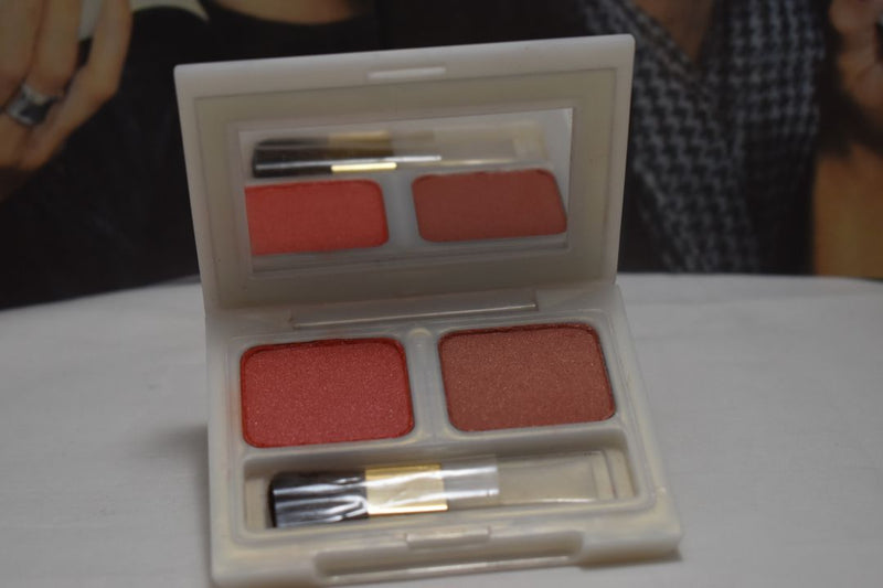 SEVENTEEN 17 COSMETICS BEAUTY COLOR / BLUSHER / FARD A JOUES / SUPER IRIDESCENT 2 COLOR SET (No 26 MANDARIN - CINNAMON) / Διπλό ρουζ, Σούπερ Ιριδίζον -  (COLLECTION 26) -  Σε Απόχρωση (Κοραλλί - Κανελλί) 8 g.