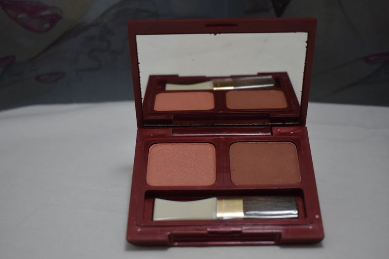SEVENTEEN 17 COSMETICS BEAUTY COLOR / BLUSHER / FARD A JOUES / 2 COLOR SET (No 5 APRICOT - SUNFLOWER) / Διπλό ρουζ -  (COLLECTION 5) -  Σε Απόχρωση (Βερικοκκί - Μπεζ Καφέ) 5.5 g.