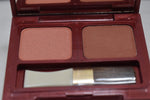 SEVENTEEN 17 COSMETICS BEAUTY COLOR / BLUSHER / FARD A JOUES / 2 COLOR SET (No 5 APRICOT - SUNFLOWER) / Διπλό ρουζ -  (COLLECTION 5) -  Σε Απόχρωση (Βερικοκκί - Μπεζ Καφέ) 5.5 g.