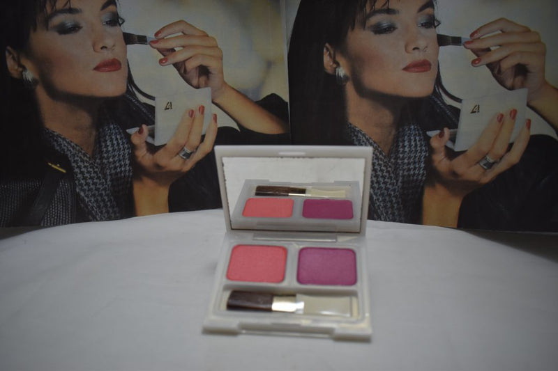 SEVENTEEN 17 COSMETICS BEAUTY COLOR / BLUSHER / FARD A JOUES / SUPER IRIDESCENT 2 COLOR SET (No 23 GINGER - LILAC) / Διπλό ρουζ, Σούπερ Ιριδίζον -  (COLLECTION 23) -  Σε Απόχρωση (Κοραλλί - Φούξια) 8 g.