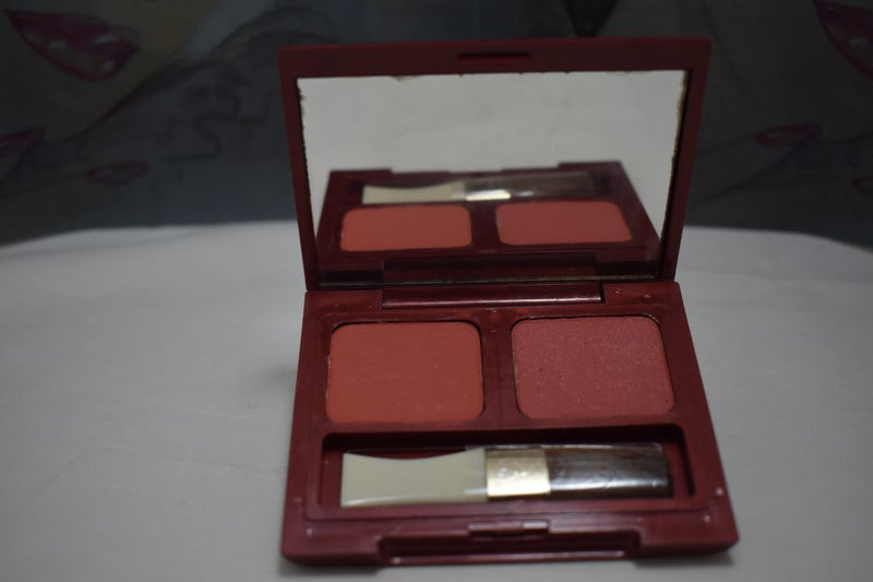 SEVENTEEN 17 COSMETICS BEAUTY COLOR / BLUSHER / FARD A JOUES / 2 COLOR SET (No 4 LOTUS - PETUNIA) / Διπλό ρουζ -  (COLLECTION 4) -  Σε Απόχρωση (Λωτός - Κεραμιδί) 5.5 g.