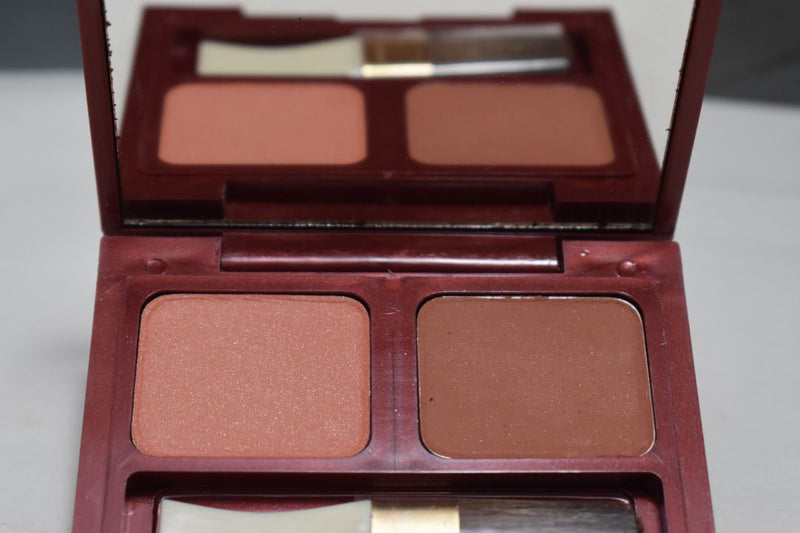 SEVENTEEN 17 COSMETICS BEAUTY COLOR / BLUSHER / FARD A JOUES / 2 COLOR SET (No 5 APRICOT - SUNFLOWER) / Διπλό ρουζ -  (COLLECTION 5) -  Σε Απόχρωση (Βερικοκκί - Μπεζ Καφέ) 5.5 g.