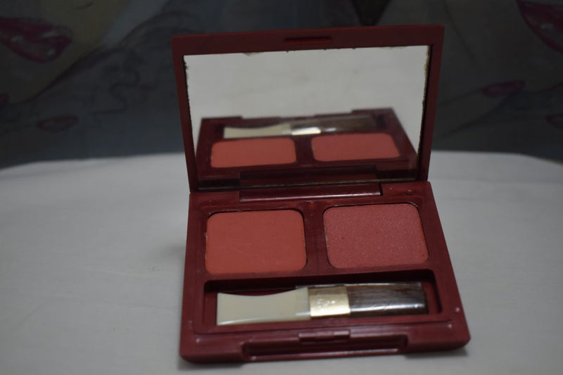SEVENTEEN 17 COSMETICS BEAUTY COLOR / BLUSHER / FARD A JOUES / 2 COLOR SET (No 4 LOTUS - PETUNIA) / Διπλό ρουζ -  (COLLECTION 4) -  Σε Απόχρωση (Λωτός - Κεραμιδί) 5.5 g.