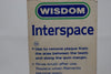 WISDOM Interdental Brush Interspace Extra Soft / Μεσοδόντιο Μαλακό Βουρτσάκι Μονοθυσανικό, με Κεκλιμένη Κεφαλή,  με Λαβή, Χρώματος Θαλασσί.