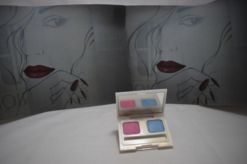 SEVENTEEN 17 COSMETICS CAKE EYESHADOW SUPER IRIDESCENT (No 31 - DUOGLOW) / Συμπαγής Διπλή Σκιά Ματιών, Σούπερ Ιριδίζουσα -  (COLLECTION 31) -  Σε Απόχρωση (Κοραλλί - Σμαραγδί) 4.5 g.