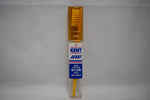 KENT 2000 DUAL TEXTURE NYLON ORIGINAL TOOTHBRUSH   STRAIGHT TUFT YELLOW COLOR   (VERSION 1982) A NEW ANGLE FOR DOUBLE DENTAL CARE / ΟΔΟΝΤΟΒΟΥΡΤΣΑ 2000 ΔΙΠΛΗΣ ΥΦΗΣ ΜΕ ΙΣΙΕΣ ΤΡΙΧΕΣ ΓΙΑ ΔΙΠΛΗ ΟΔΟΝΤΙΑΤΡΙΚΗ ΦΡΟΝΤΙΔΑ ΧΡΩΜΑΤΟΣ KΙΤΡΙΝΟΥ.