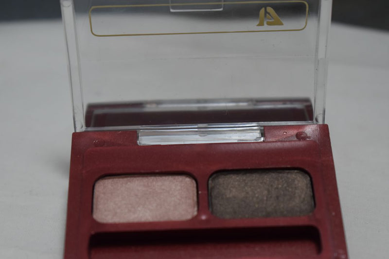 SEVENTEEN 17 COSMETICS CAKE EYE SHADOW DUO (No 7 TENDER PINK - EMBERS) / Συμπαγής Διπλή Σκιά Ματιών -  (COLLECTION 7) -  Σε Απόχρωση (Ροζ - Σταχτί) 4 g.