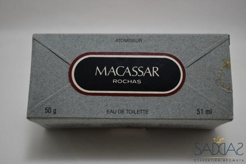 Rochas Macassar (Version De 1980) Original Pour Homme / For Men Eau Toilette Atomiseur 51 Ml 1.7