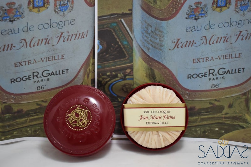 Roger&Gallet Eau De Cologne Jean Marie Farina Extra~Vieille (Version 1980) Savon Parfume / Soap