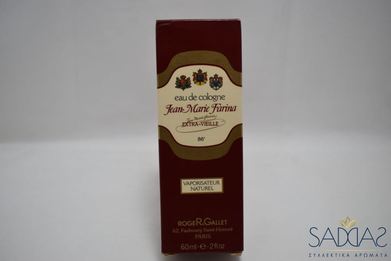 Roger&Gallet Jean Marie Farina Extra~Vieille (Version De 1970) Original Pour Femme / Homme Eau