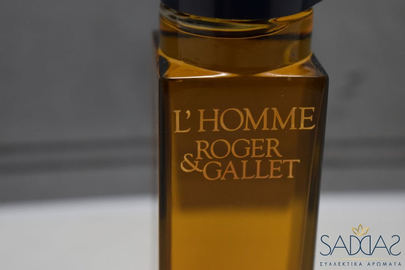 Roger&Gallet L Homme (Version De 1979) Original Pour / For Men Eau Toilette 100 Ml 3.4 Fl.oz.