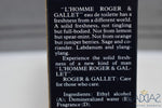 Roger&Gallet L Homme (Version De 1979) Original Pour / For Men Eau Toilette 100 Ml 3.4 Fl.oz.