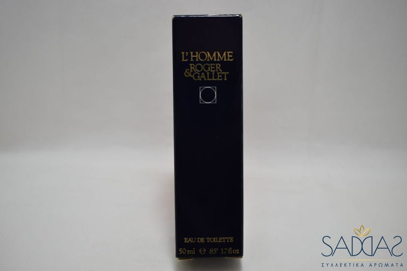 Roger&Gallet L Homme (Version De 1979) Original Pour / For Men Eau Toilette 50 Ml 1.7 Fl.oz.