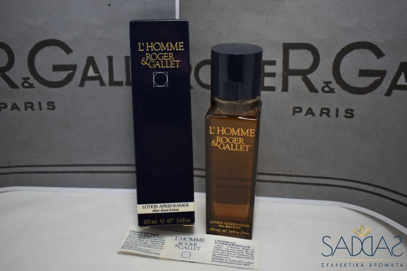 Roger&Gallet L Homme (Version De 1979) Original Pour / For Men Lotion Apres-Rasage (After Shave