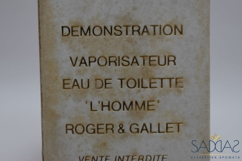 Roger&Gallet L Homme (Version De 1979) Original Pour / For Men Vaporisateur Naturel - Natural Spray