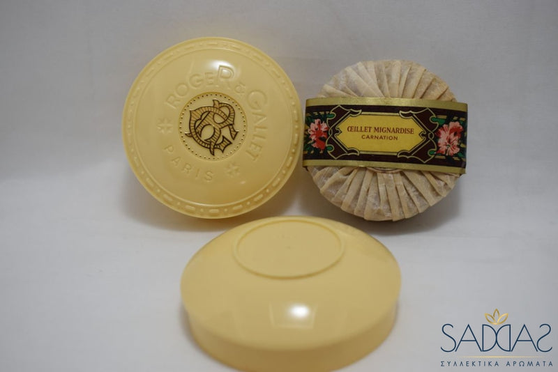 Roger&Gallet Oeillet Mignardise - Carnation (Version De 1980) Savon Parfume / Soap Perfumed 100 Gr