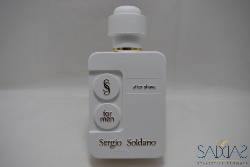 Sergio Soldano Bianco / White Version (1986) Original For Men Pour Homme After Shave 50 Ml 1.7