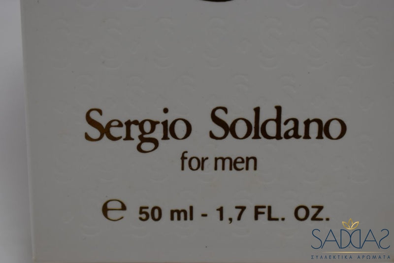 Sergio Soldano Bianco / White Version (1986) Original For Men Pour Homme After Shave 50 Ml 1.7