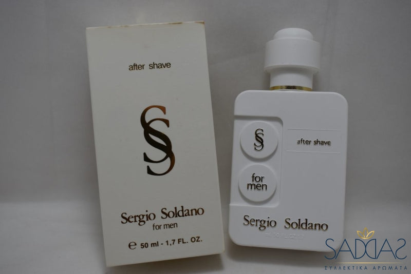 Sergio Soldano Bianco / White Version (1986) Original For Men Pour Homme After Shave 50 Ml 1.7