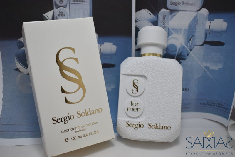 Sergio Soldano Bianco / White Version (1986) Original For Men Pour Homme Deodorant Personnel