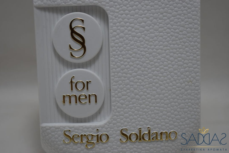 Sergio Soldano Bianco / White Version (1986) Original For Men Pour Homme Deodorant Personnel
