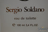 Sergio Soldano Bianco / White Version (1986) Original For Men Pour Homme Eau De Toilette 100 Ml 3.4