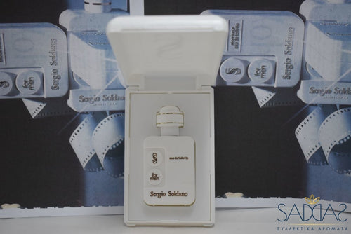 Sergio Soldano Bianco / White Version (1986) Original For Men Pour Homme Eau De Toilette 5 Ml 0.20