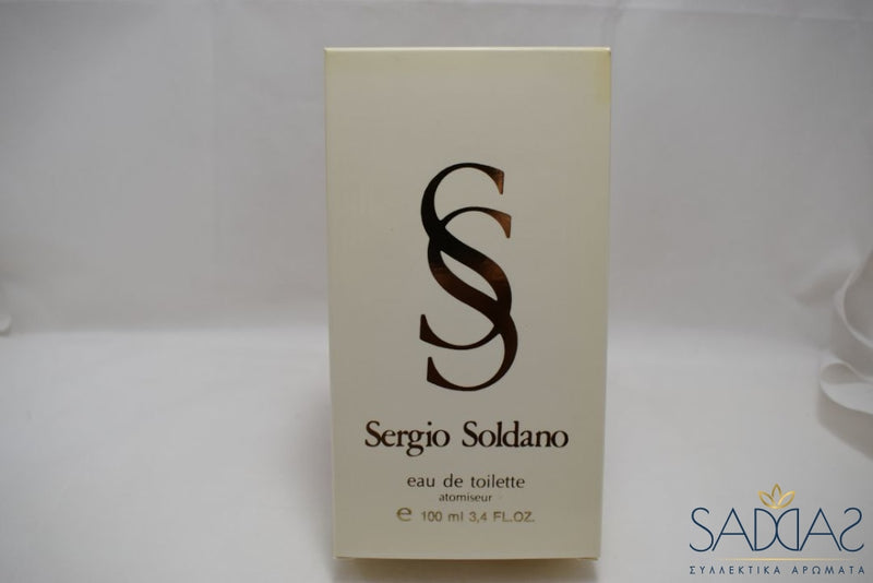 Sergio Soldano Bianco / White Version (1986) Original For Men Pour Homme Eau De Toilette Atomiseur