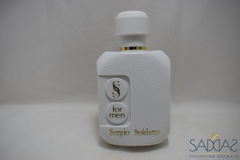 Sergio Soldano Bianco / White Version (1986) Original For Men Pour Homme Eau De Toilette Atomiseur